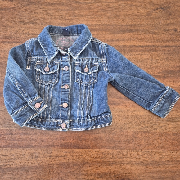 GAP Other - Gap Girls Blue Denim Jacket Size 18-24M
